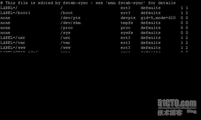 Linux下添加新硬盘,分区及挂载