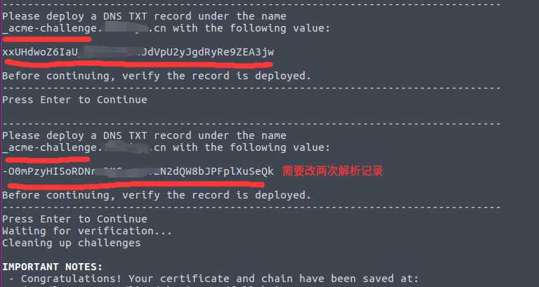 申请Let's Encrypt永久免费SSL证书